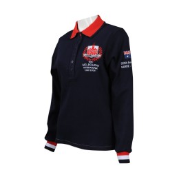 P861 Large order women's long-sleeved Polo shirt Group-made women's long-sleeved Polo shirt Australia Women's Polo shirt supplier P861 Large order women's long-sleeved Polo shirt Group-made women's long-sleeved Polo shirt Australia Women's Polo shirt supplier